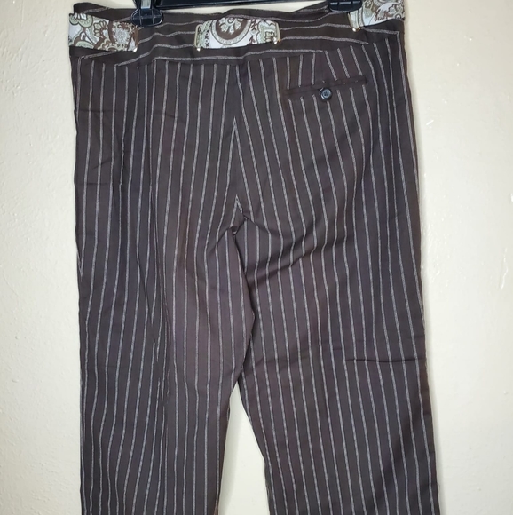 Cato Capri Striped Pants - Picture 7 of 9